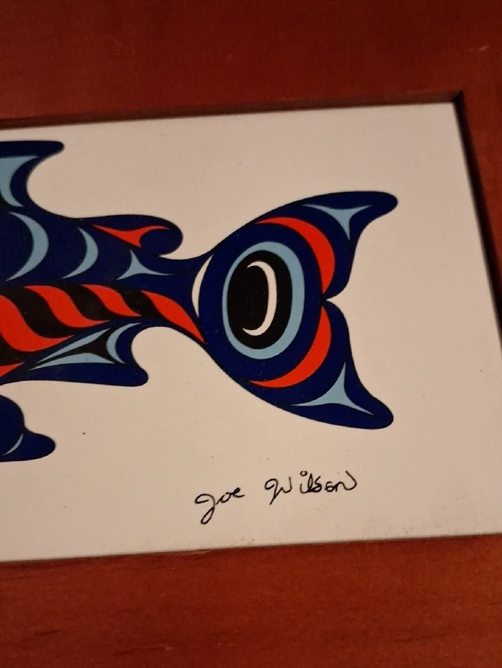 Wooden Keepsake Box JZoe Wilson Artist Trible Art Indigenous